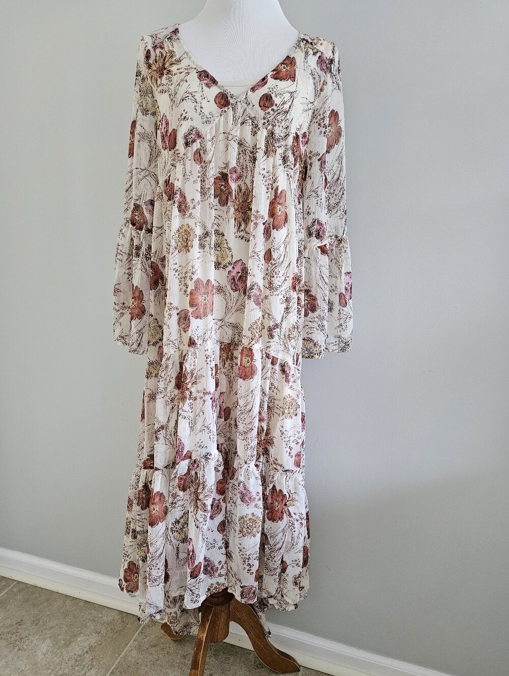 Mossimo | Boho Floral High-Low Dress